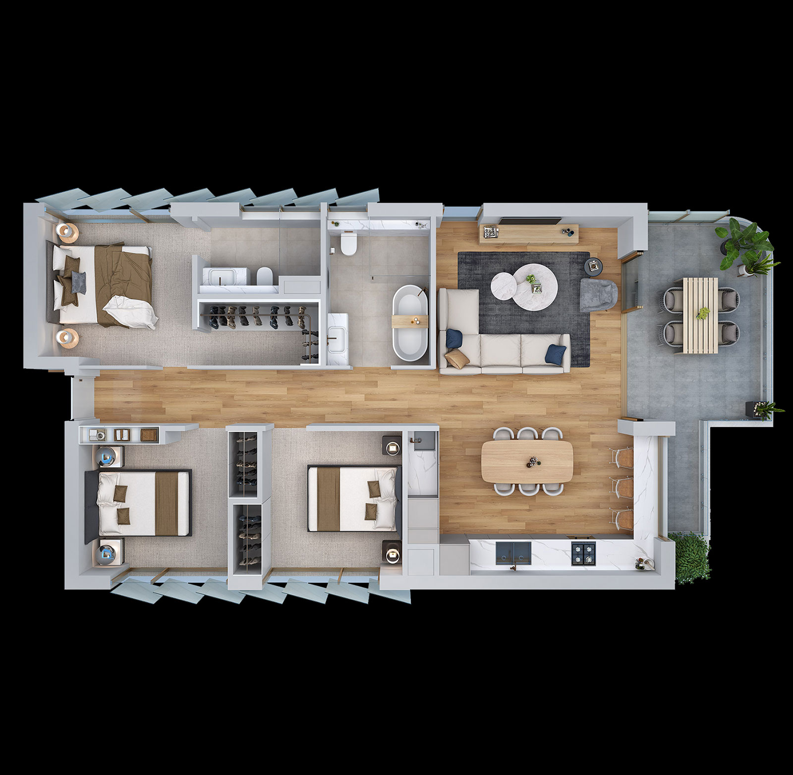 3d Floorplan 8109 S18570 B 0326