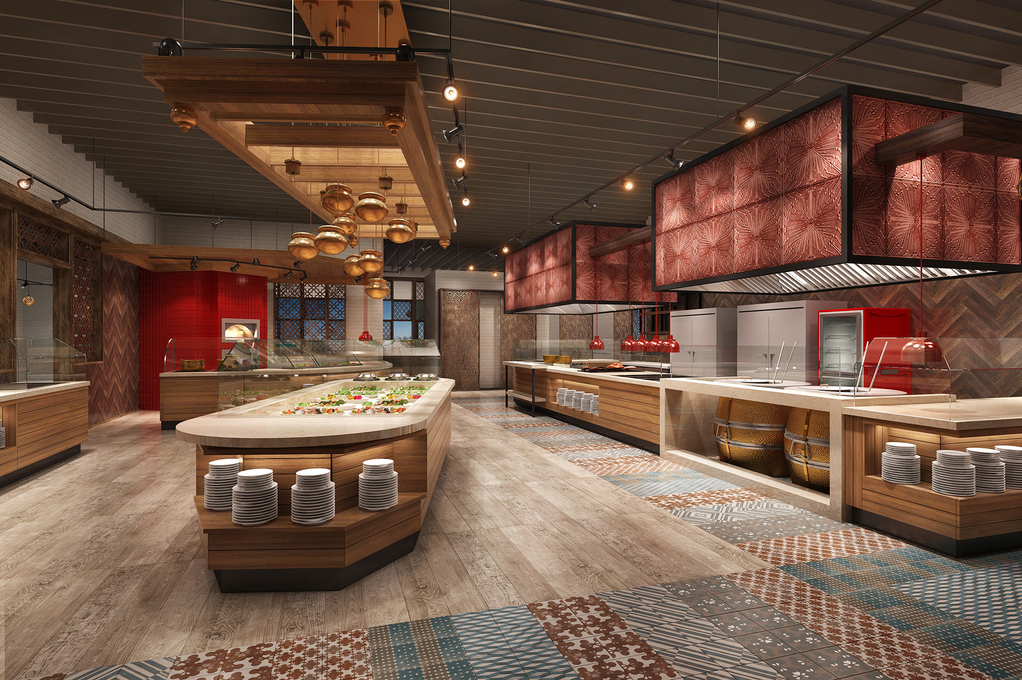 X3 4275 Tandoori Flame Delta Sus4066 Serving1np